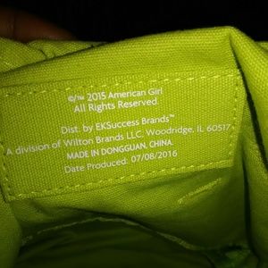 American girl teen messager bag